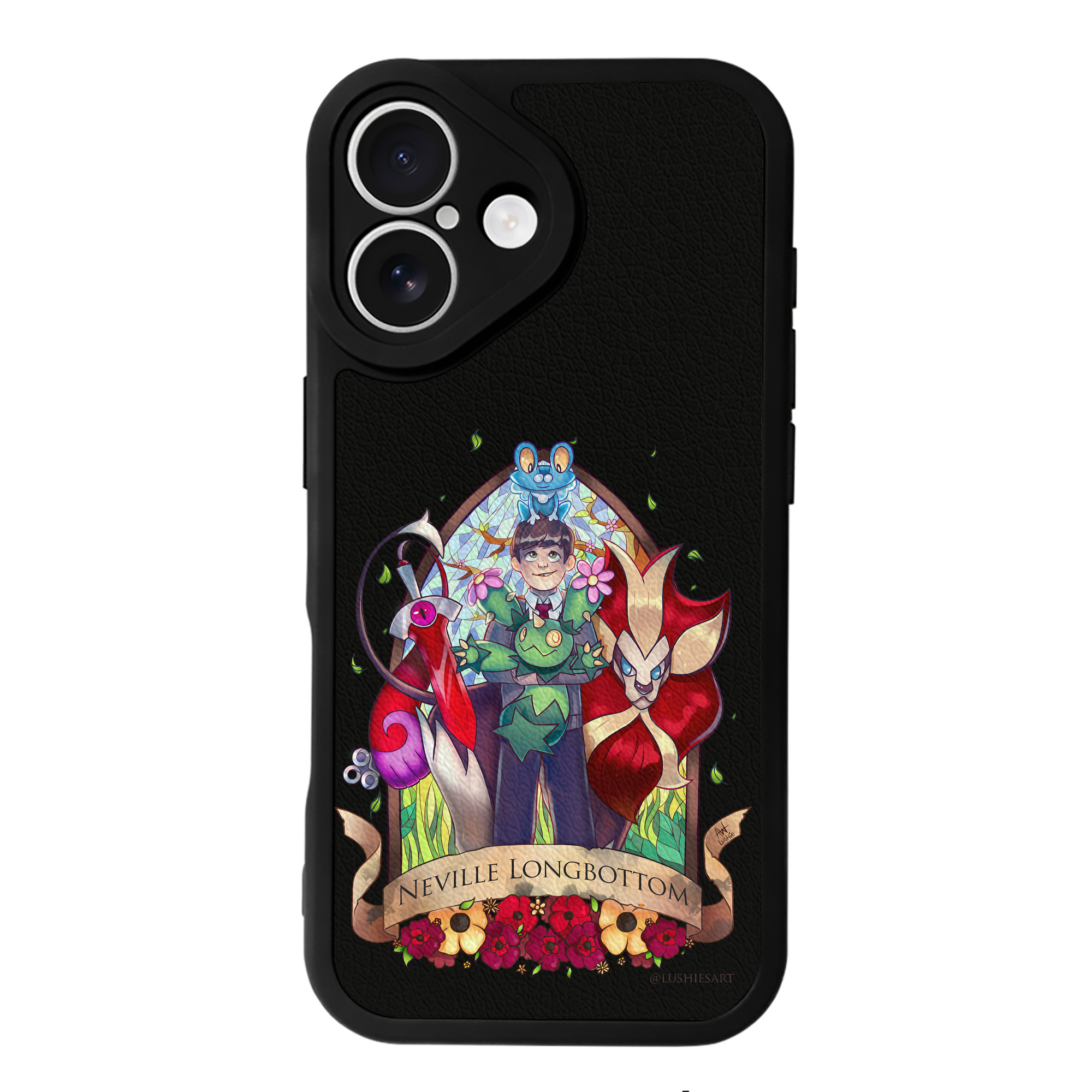 （画像用） Harry Potter ハリー・ポッターシリーズ 【iPhone 16シリーズ対応】シリコンスマホケース（レザー調） 材質：シリコン